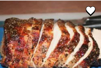 Spicy Honey Mustard Pork Roast